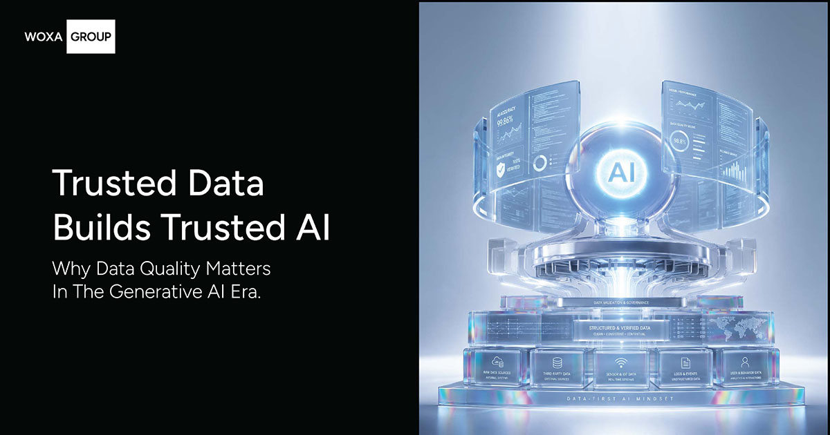 Trusted Data Builds Trusted AI | WOXA GROUP